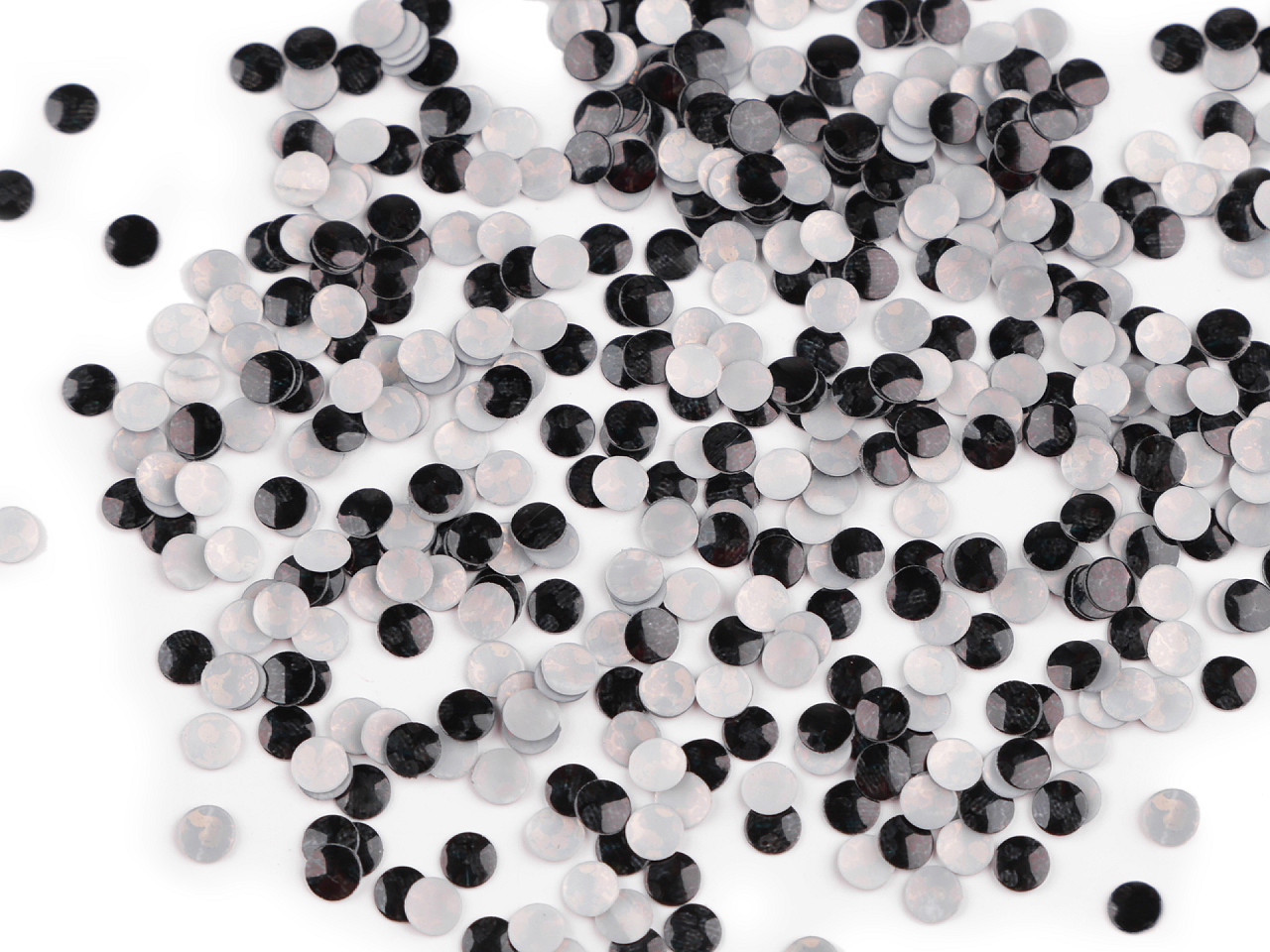 Flitry Ø3mm 5g nažehlovací, malé, 9 AB bílá