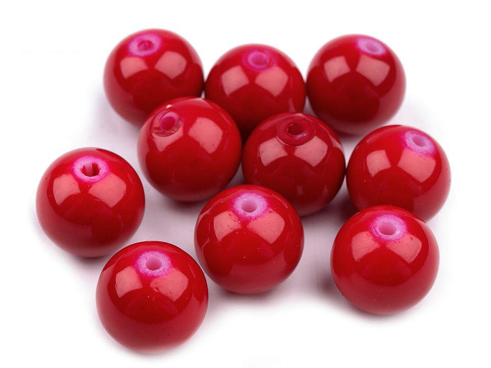 Skleněné voskové perly Ø10 mm, malé, 02B krémová nejsvět.