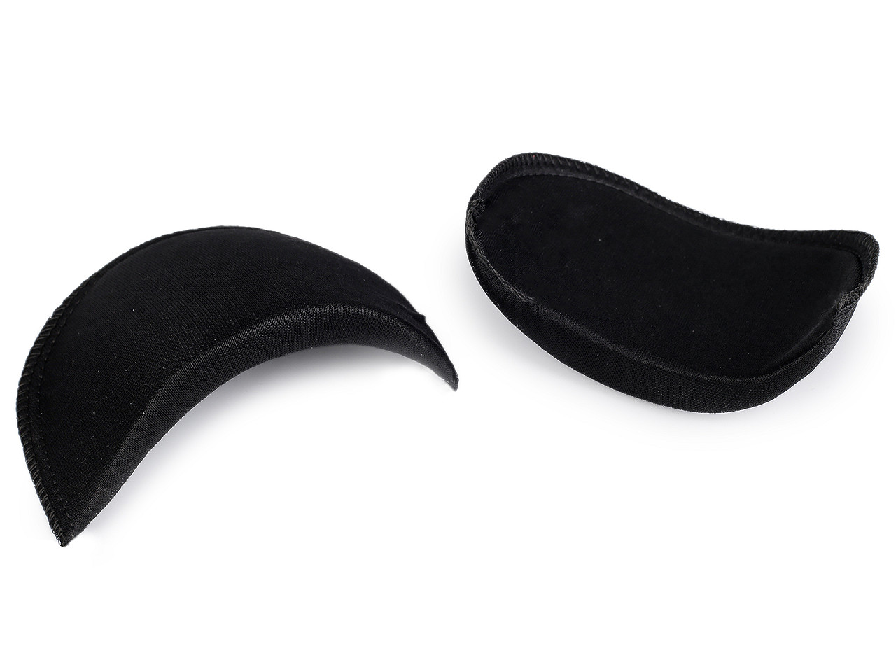 Vycpávky tloušťka 15 mm obšívané, střední, 1 bílá