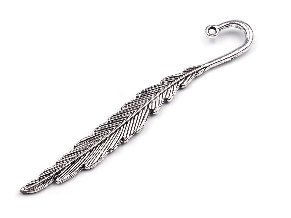 Záložka do knihy 10x80 mm pierko