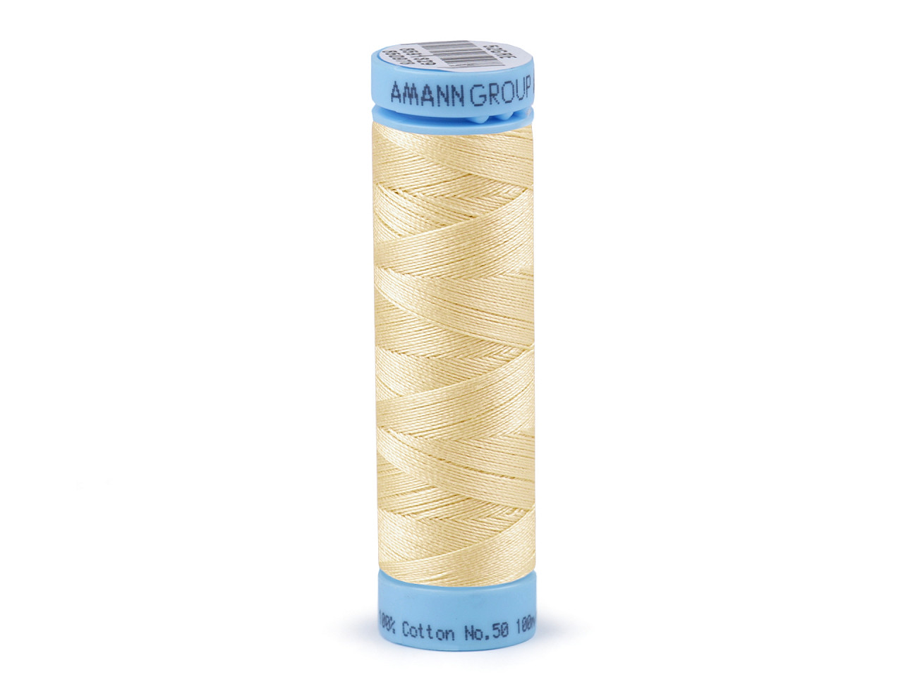 Cotton threads 100 m Label no. 50 Triana Amann, Vanilla Ice, 5 pcs