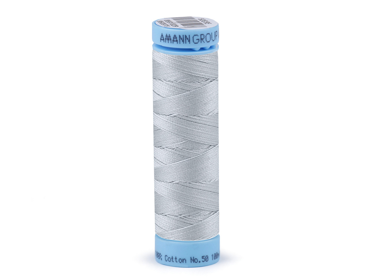 Cotton threads 100 m Label no. 50 Triana Amann, Flint Gray, 5 pcs