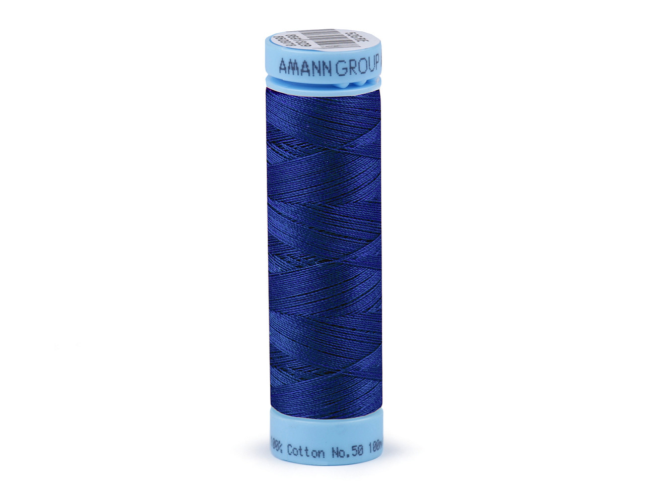 Cotton threads 100 m Label no. 50 Triana Amann, Olympian Blue, 5 pcs