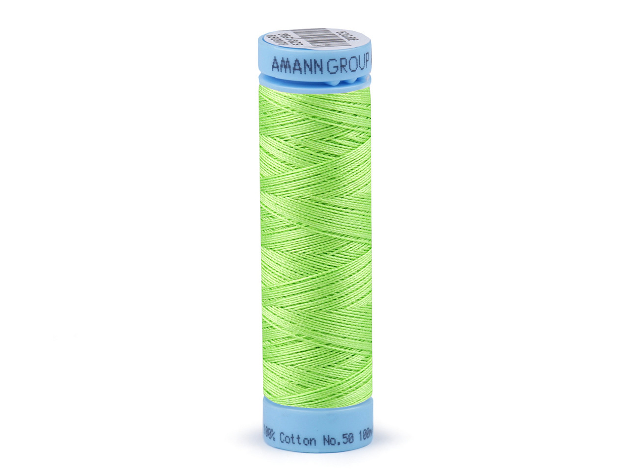 Cotton threads 100 m Label no. 50 Triana Amann, Lime Punch, 5 pcs