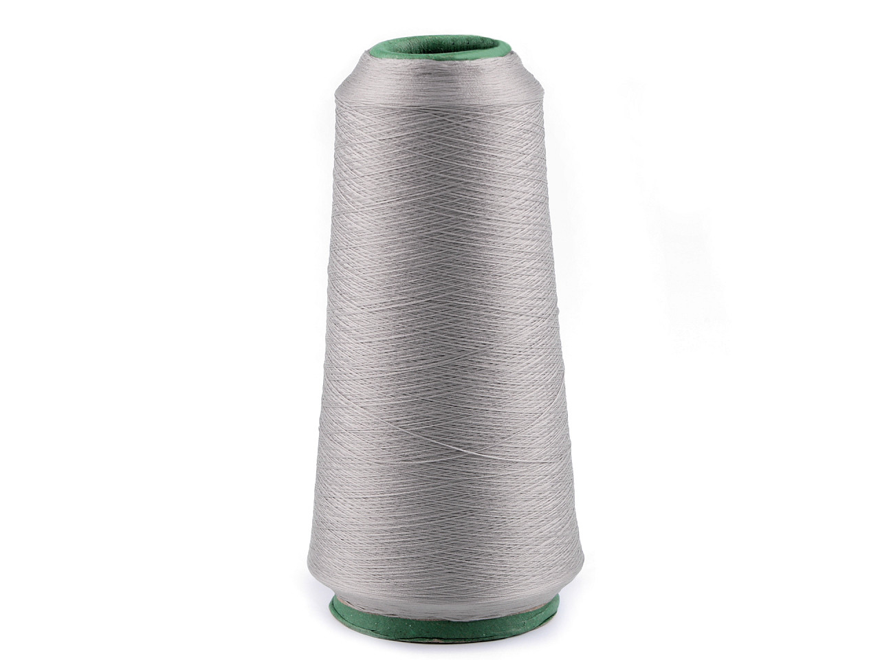 Elastic thread for industrial overlockers 5000 m, grey, 1 pc