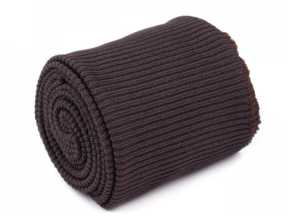 Elastické náplety šíře 7 cm sada (2x rukáv, 1x pás), střední, 15 (020) šedá tmavá