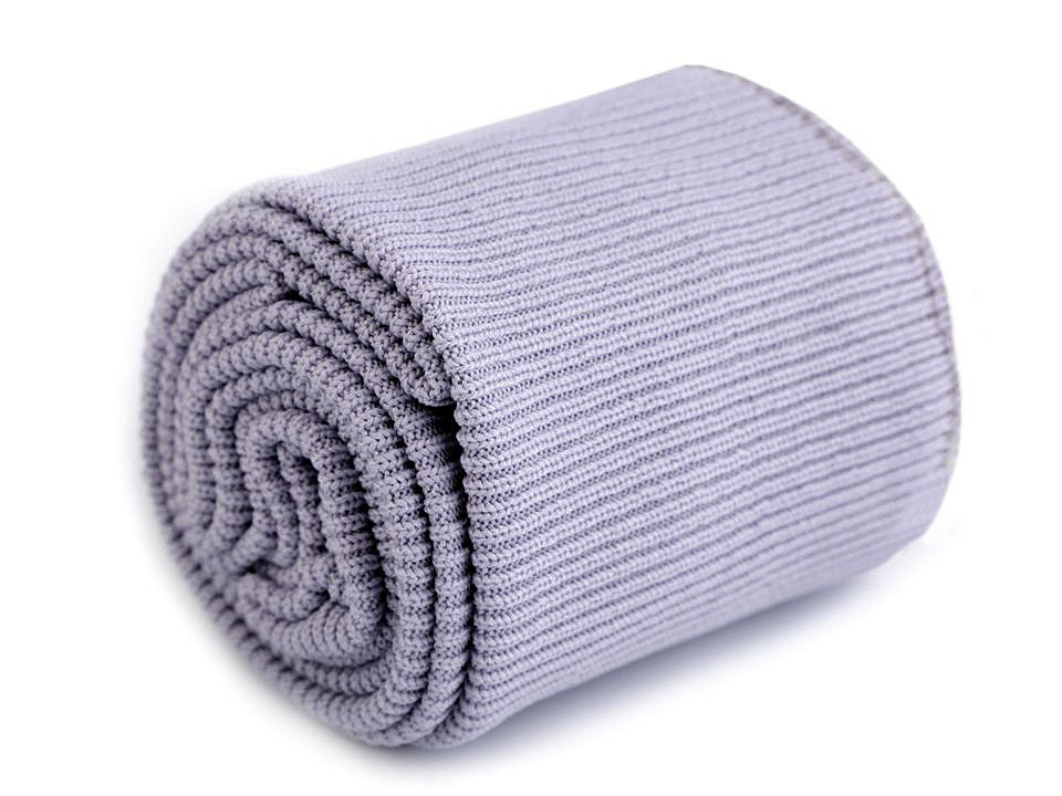 Elastické náplety šíře 7 cm sada (2x rukáv, 1x pás), střední, 15 (020) šedá tmavá