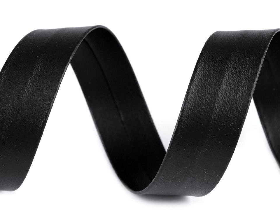 Šikmý prúžok koženkový šírka 20 mm