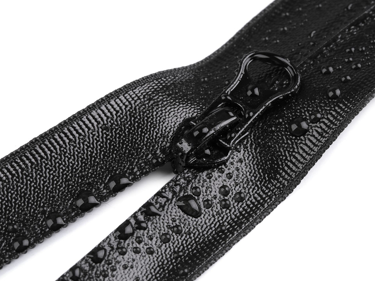 Vodeodolný zips No 7 dĺžka 90 cm špirálový