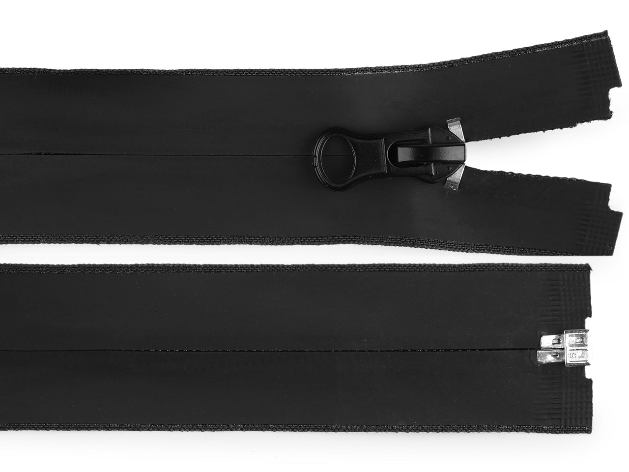 Zips vodeodolný No 7 dĺžka 65 cm špirálový matný