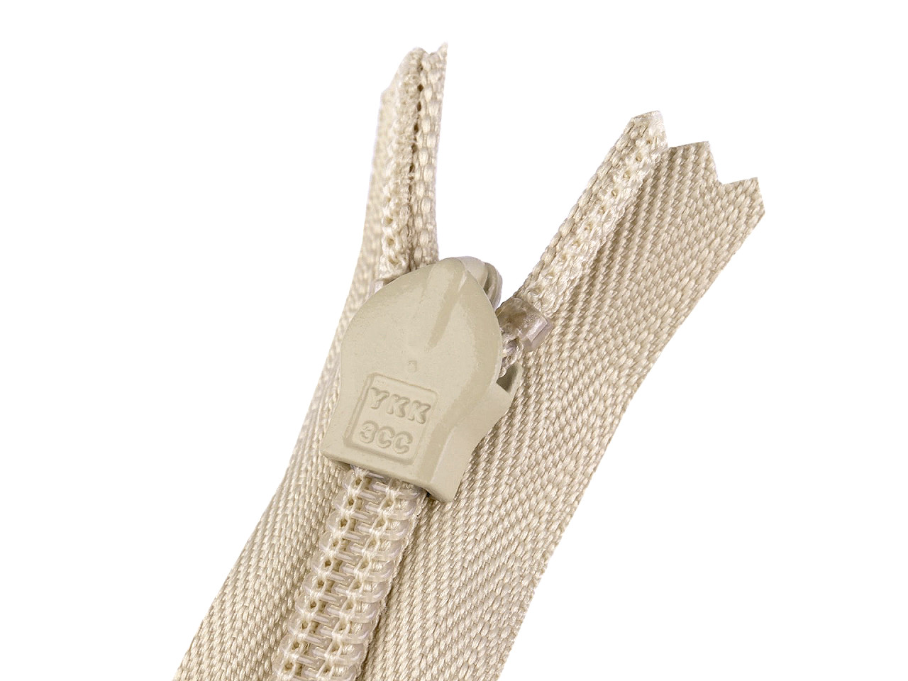 Spirálový zip skrytý YKK No 4 délka 60 cm, střední, 919 modrá tmavá