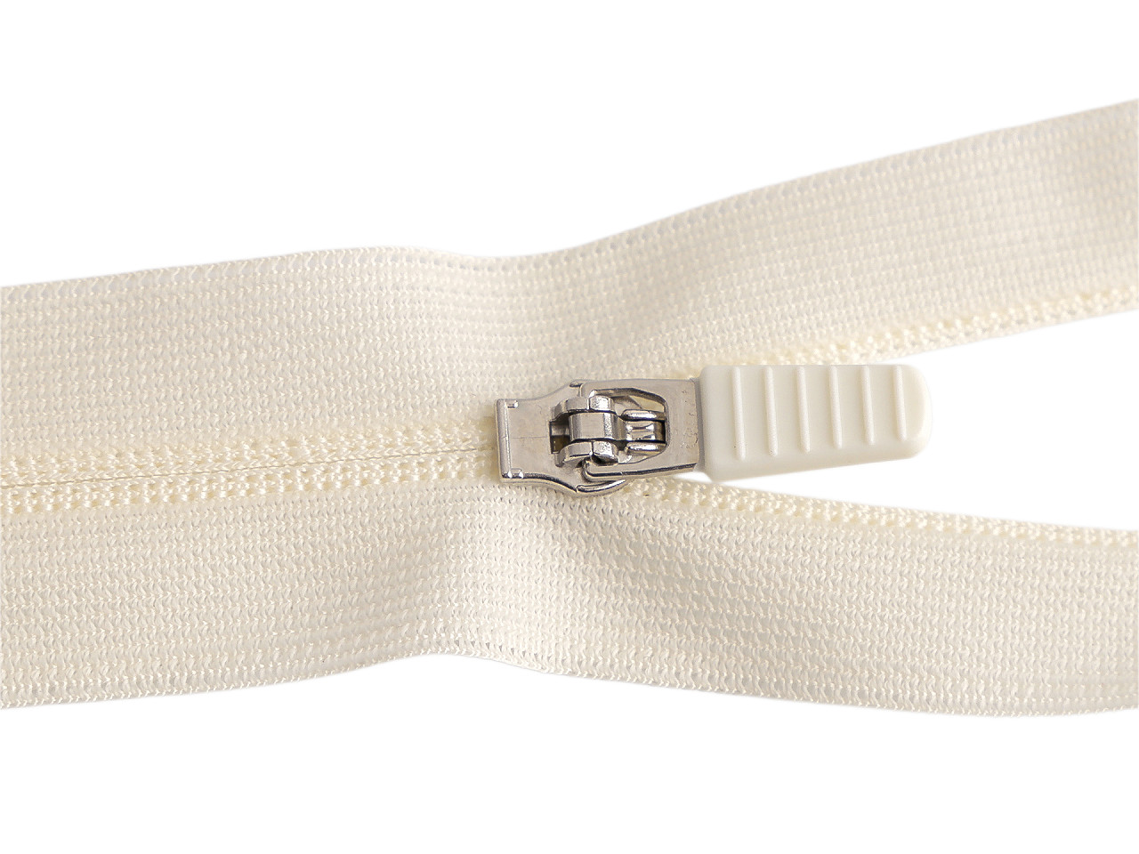 Spirálový zip skrytý dělitelný No 3 délka 55 cm, střední, 322 černá