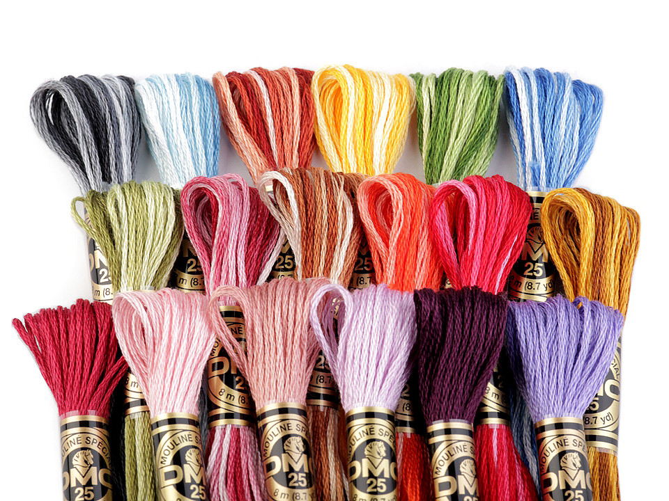 Vyšívacia priadza DMC Mouliné Spécial Cotton