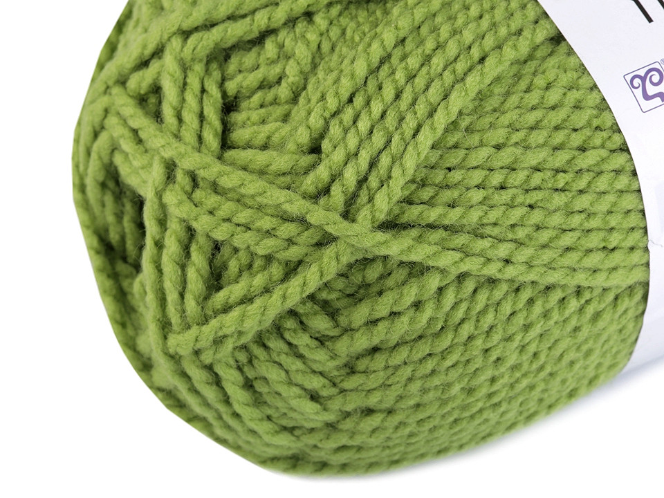 Pletací příze Yetti 100 g, střední, 15 (57094) hnědá písková