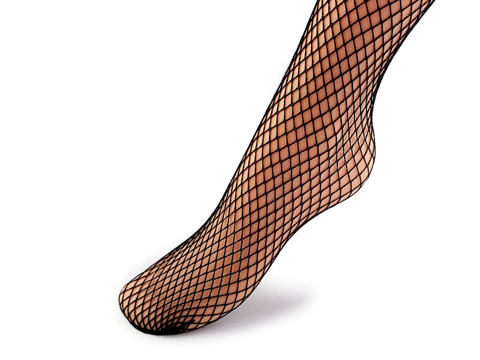 Ciorapi plasă pentru femei, negri, 1 buc