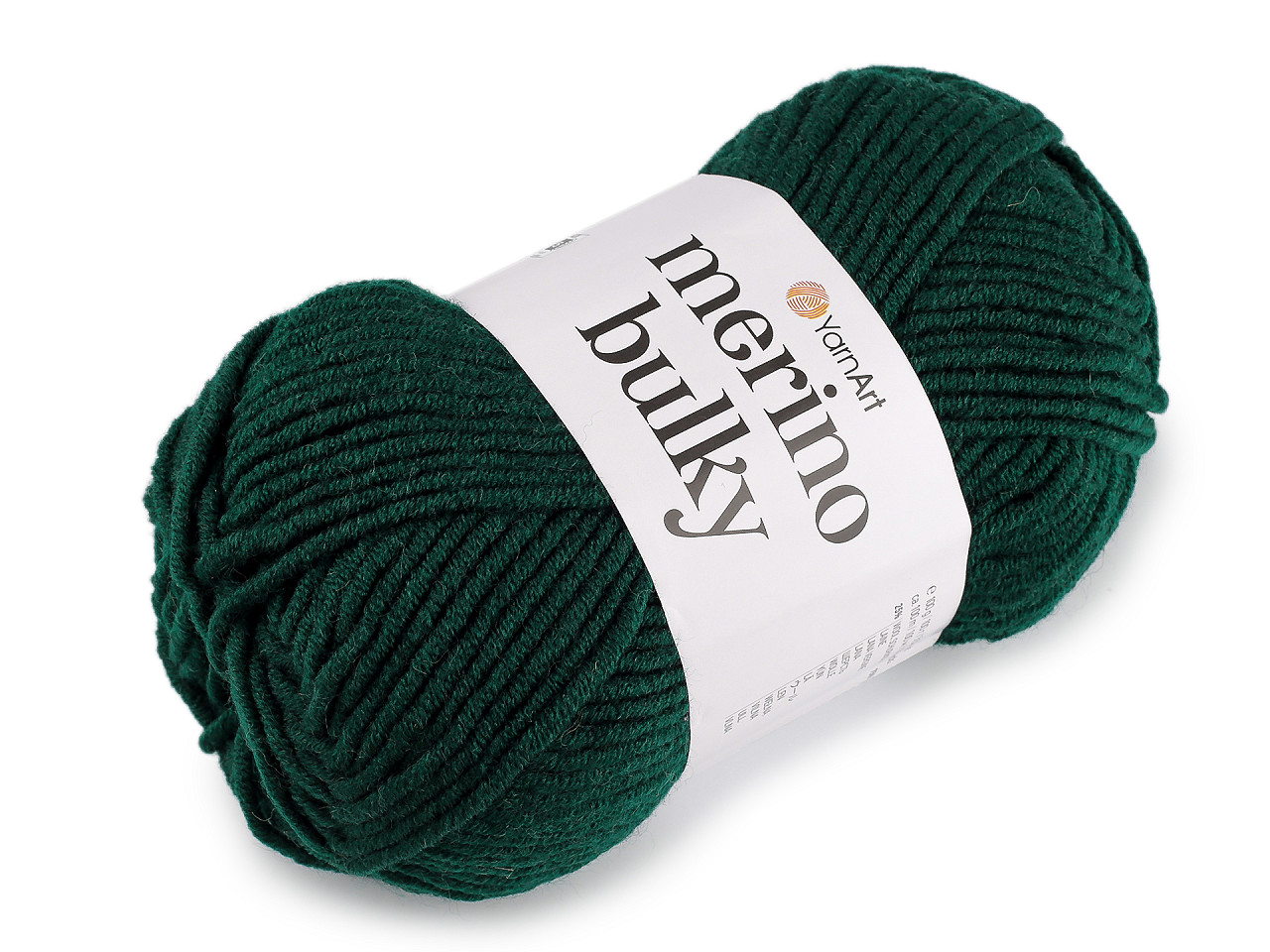Pletací příze Merino bulky 100 g, střední, 30 (7003) vanilková