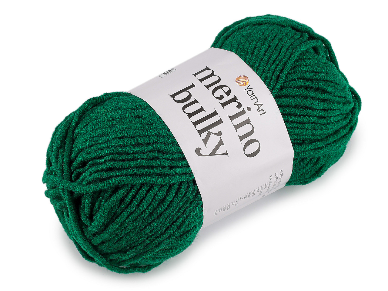 Pletací příze Merino bulky 100 g, střední, 30 (7003) vanilková