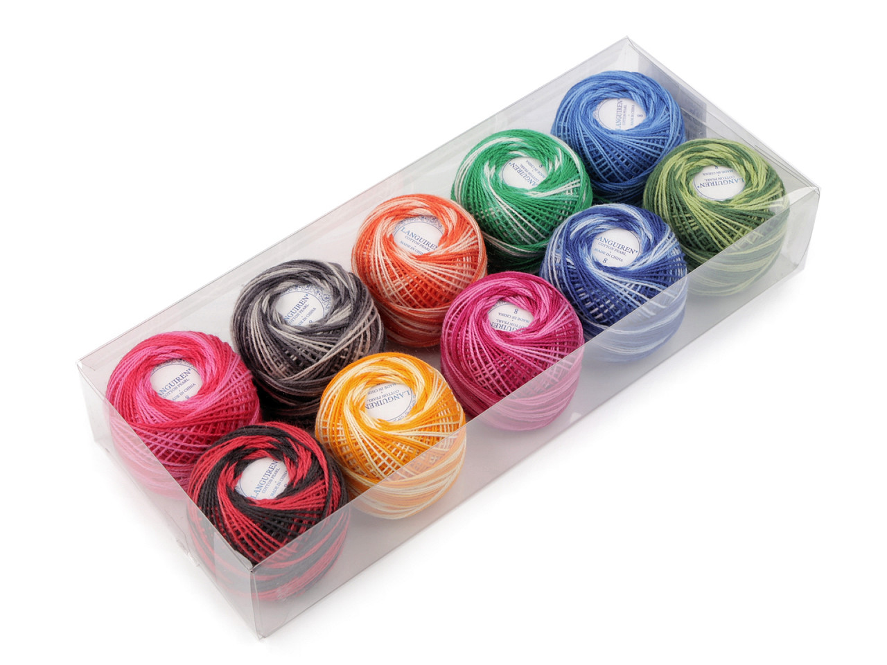 Bavlnená priadza ombré 10 g