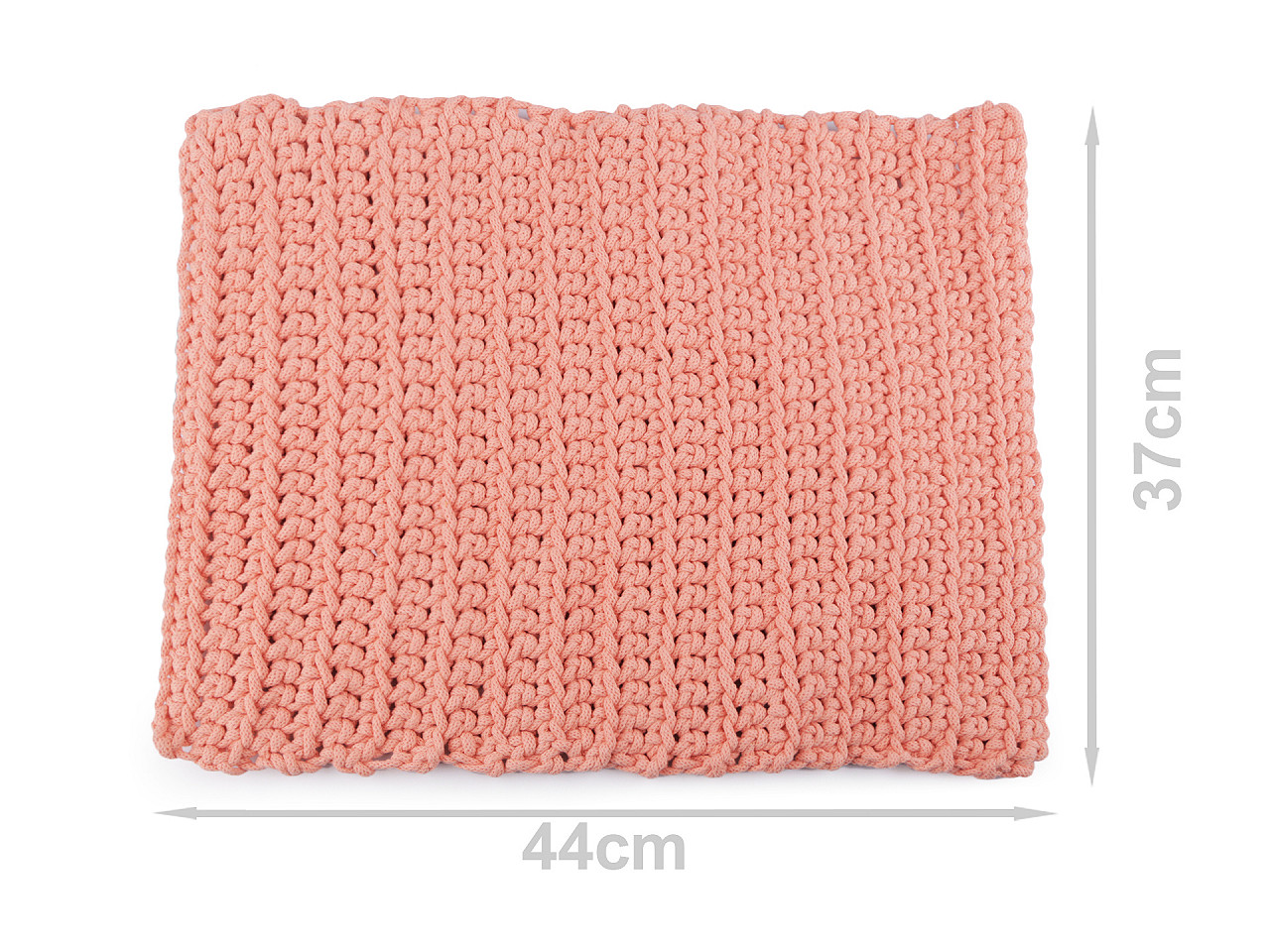 Provázková příze 100 m Cordy, střední, 22 (8009) červená rumělka