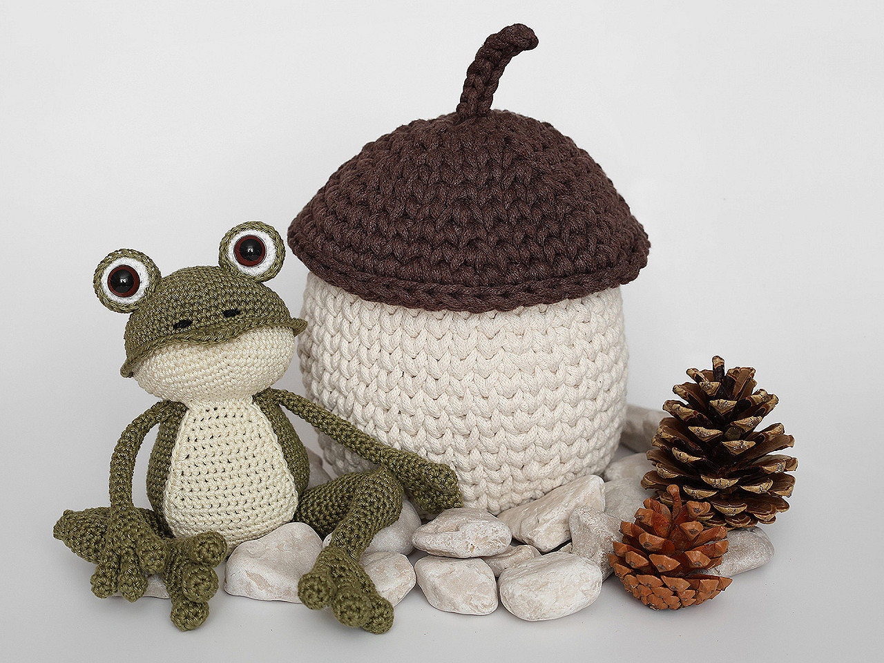 Pletací příze Macrame Cord 250 g, střední, 7 (774) šedá