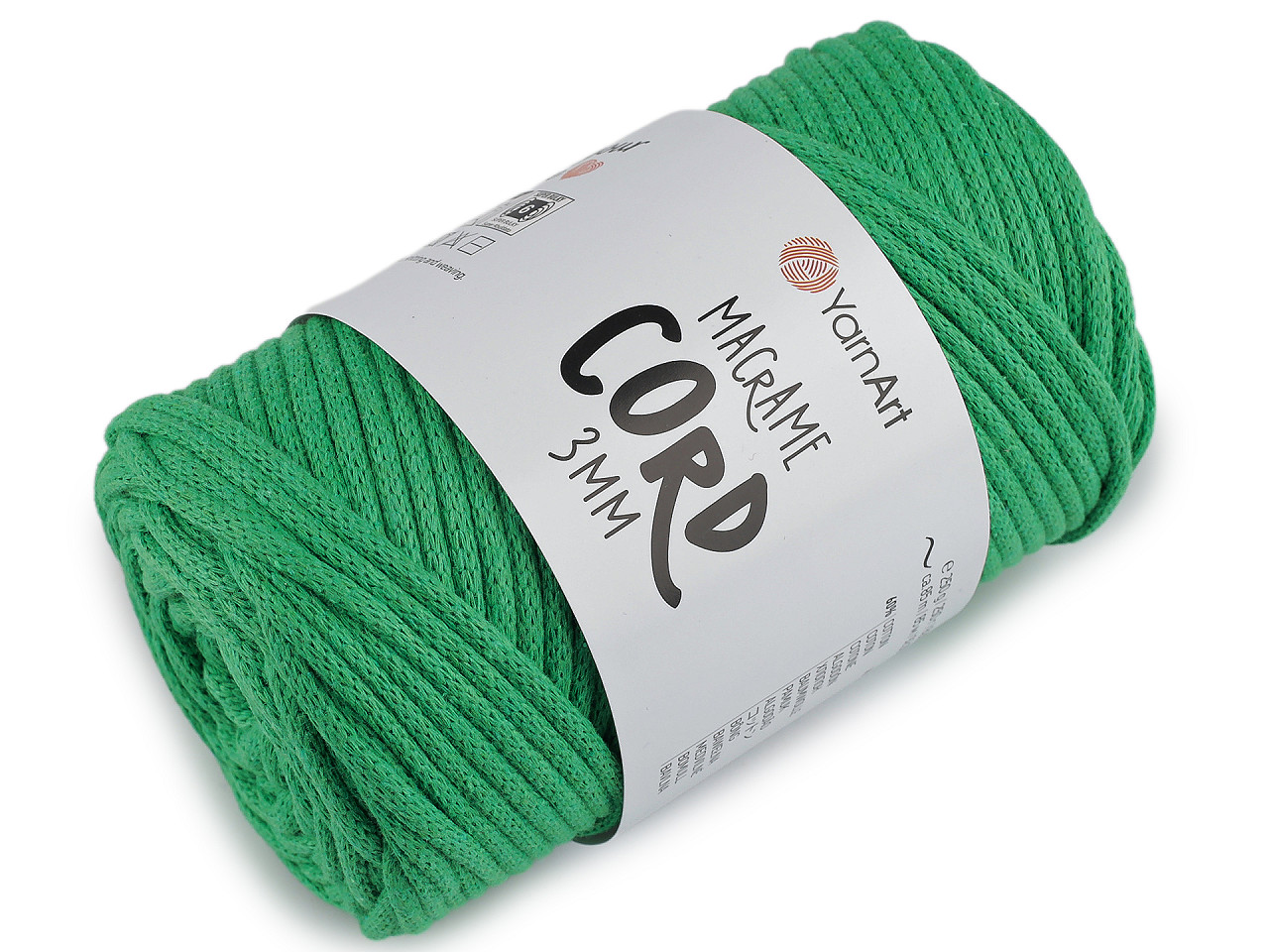 Pletací příze Macrame Cord 250 g, střední, 18 (785) rezavá stř.