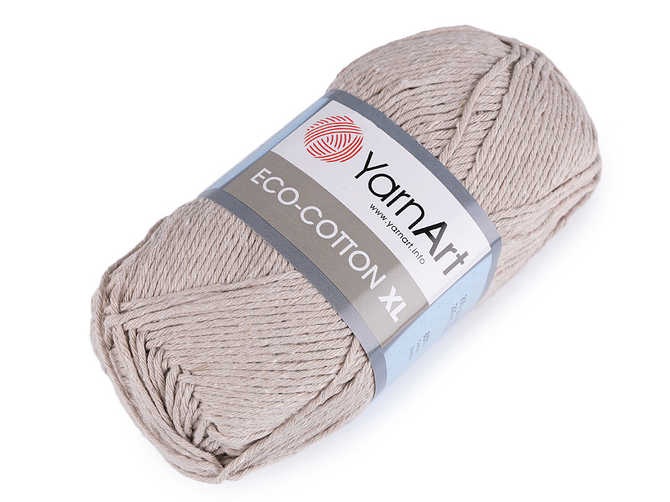 Pletacia priadza Eco - cotton XL 200 g