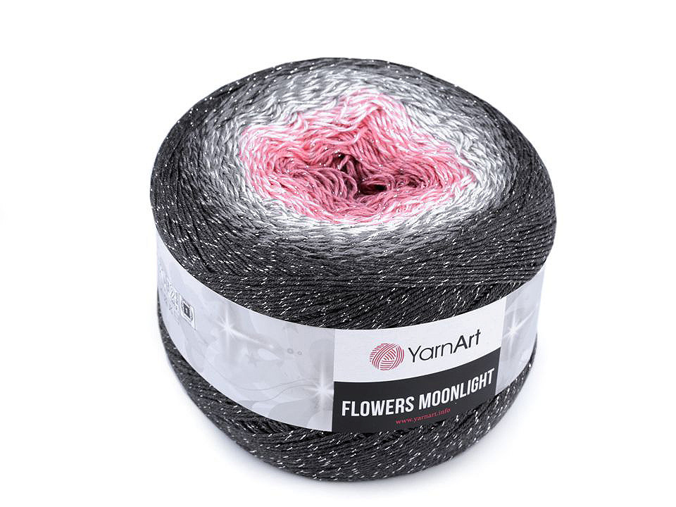 Pletacie priadza Flowers Moonlight 260 g