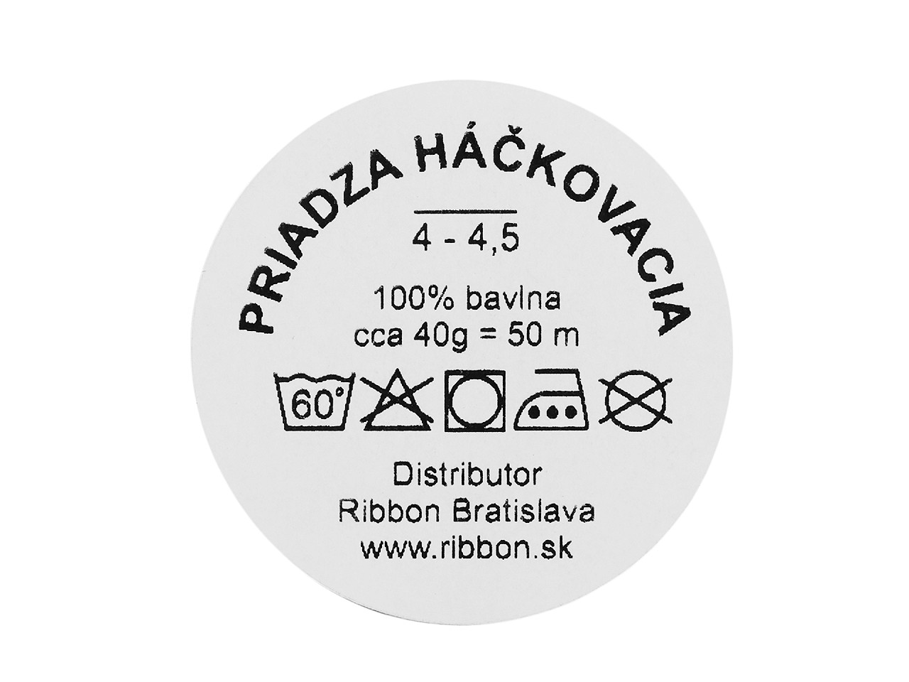 Bavlněná příze macrame / háčkovací 40 g rozčesávací, střední, 24 (19) béžová tm.