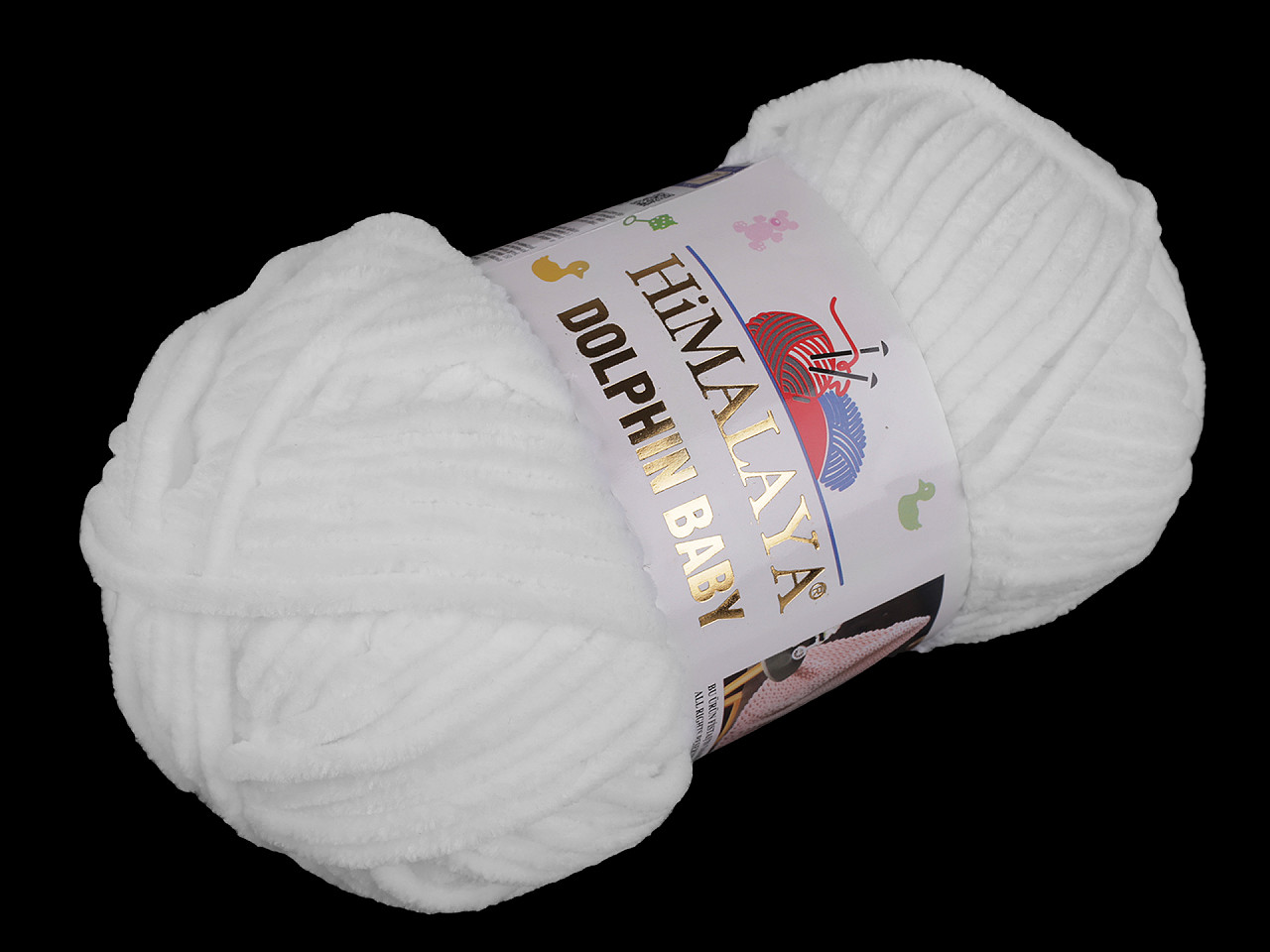 Pletacia ženilková priadza Dolphin Baby 100 g