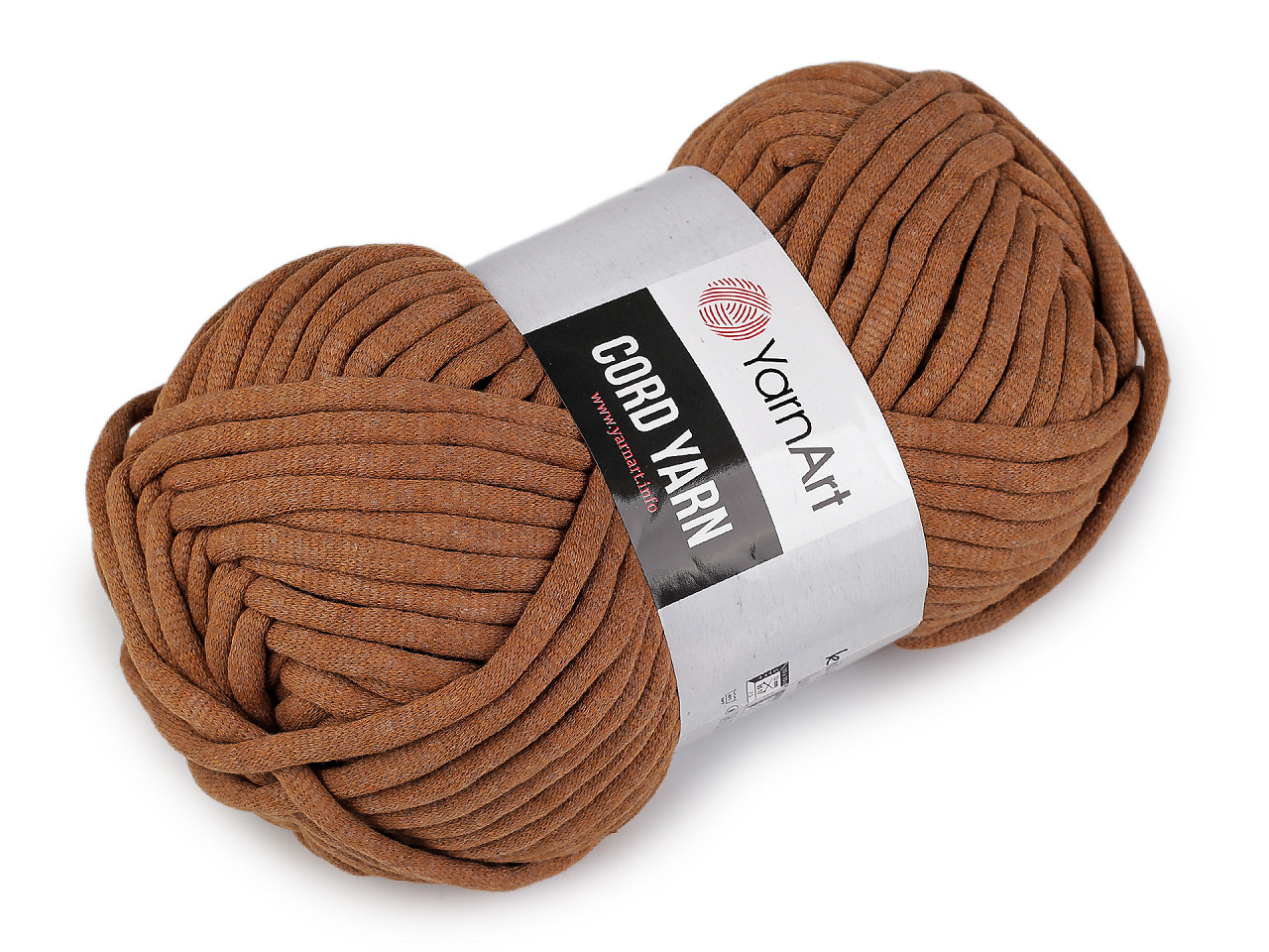 Pletací příze Cord Yarn 250 g, střední, 7 (760) modrá ledová