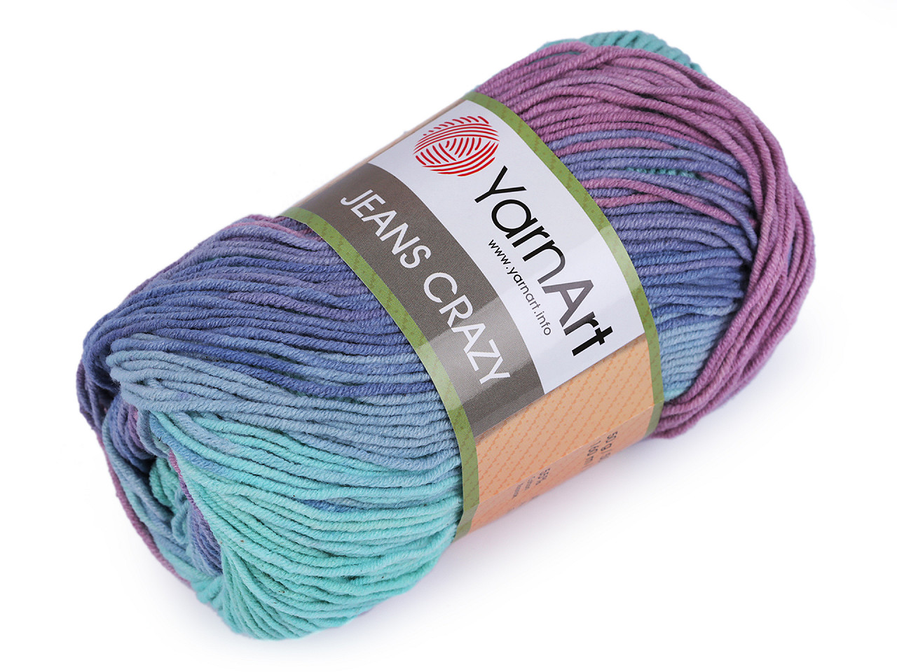 Pletacia priadza Jeans Crazy 50 g