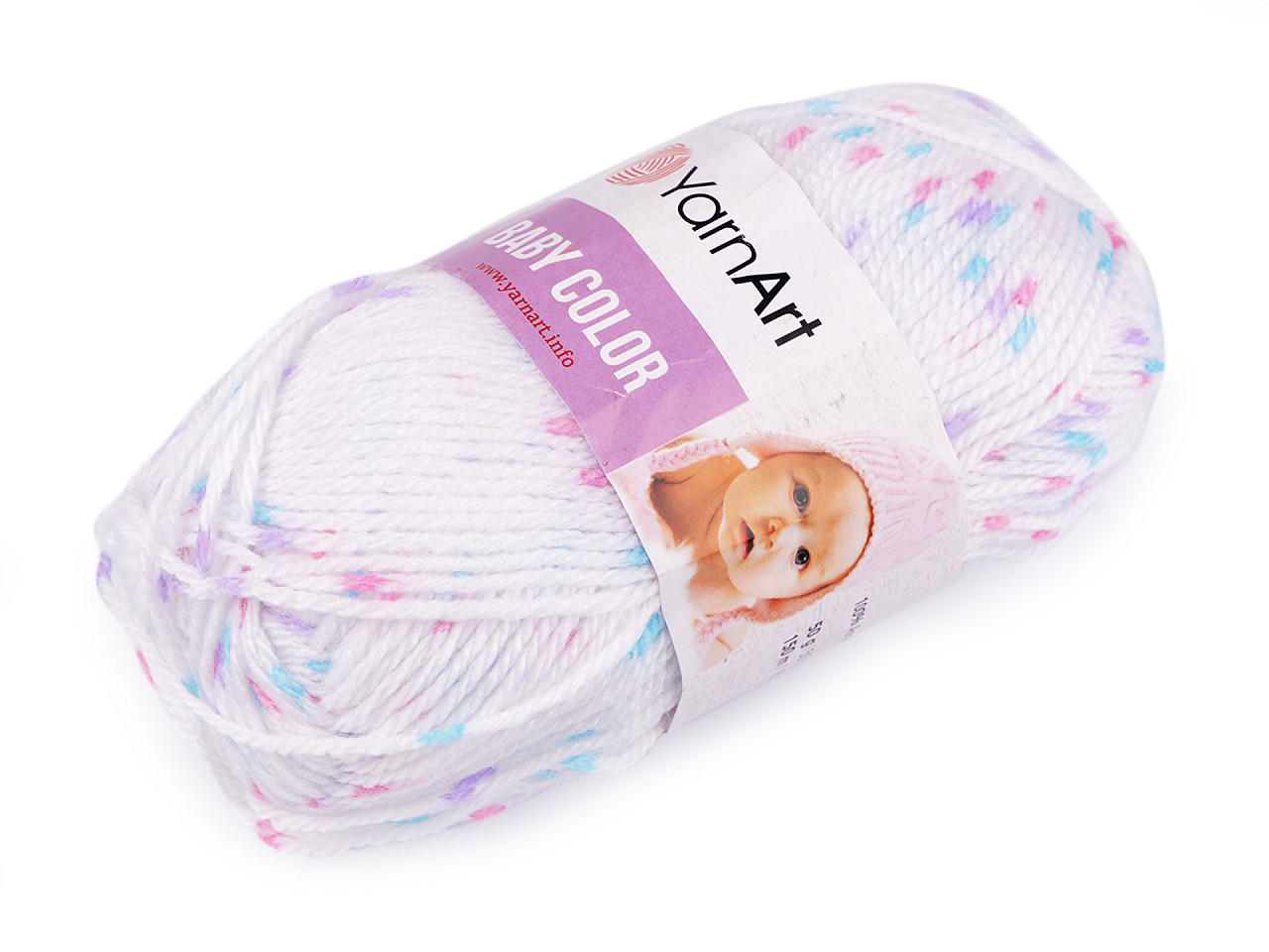 Pletacia priadza Baby Color 50 g