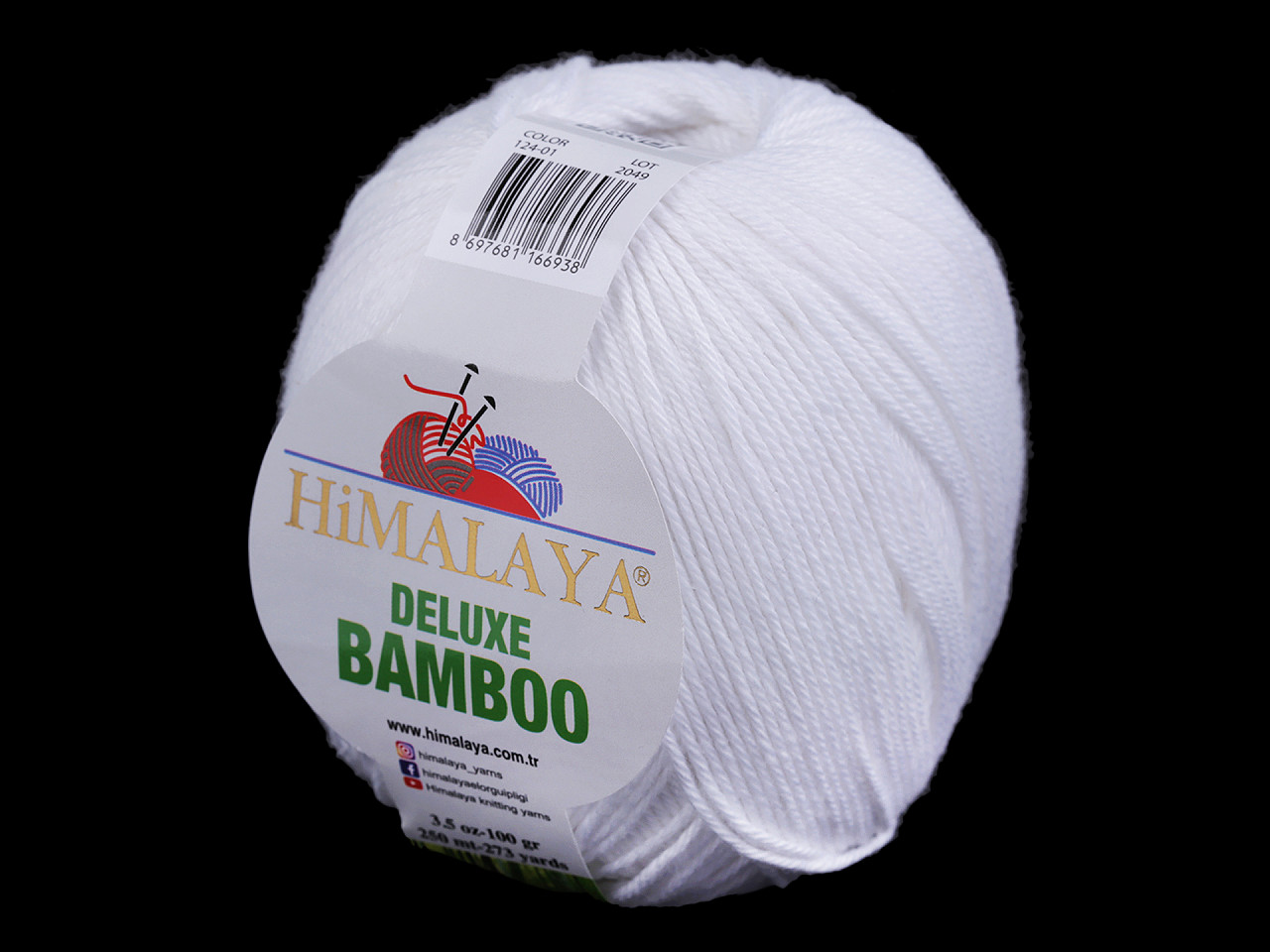 Pletacia priadza Deluxe Bamboo 100 g