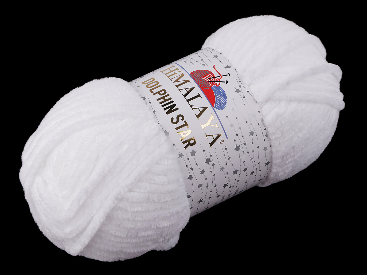 Pletacia ženilková priadza s lurexovým vláknom Dolphin Star 100 g