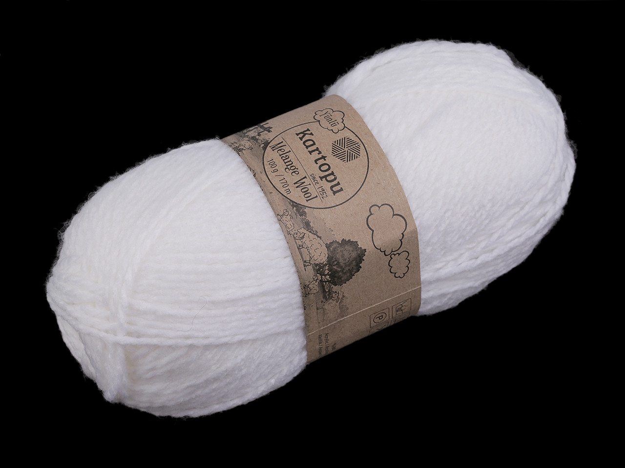 Pletacia priadza Melange Wool 100 g