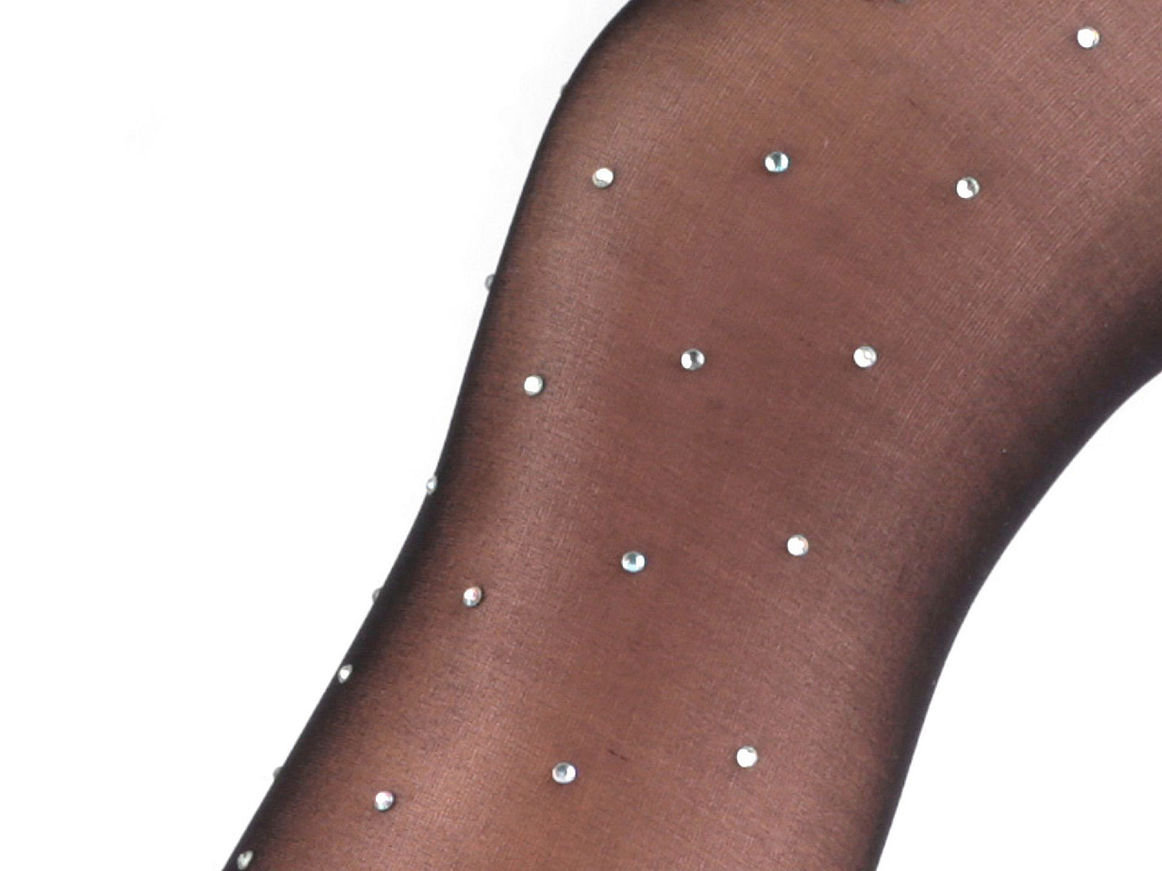 Damenstrumpfhose mit verschiedenen Verzierungen, schwarz, 1 Stück