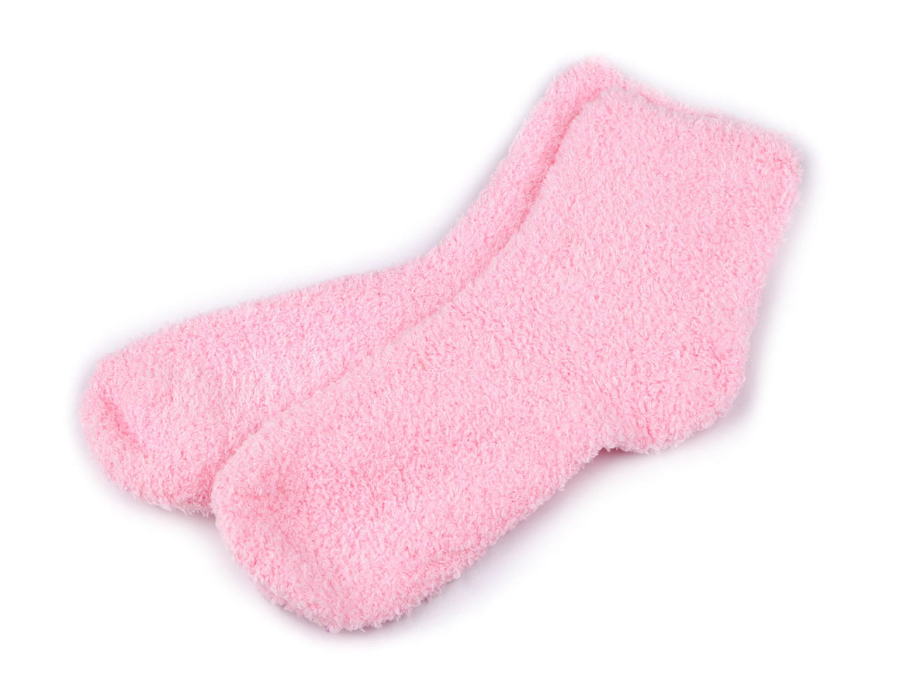 Frottee-Socken für Damen/Mädchen, rosa, 1 Paar