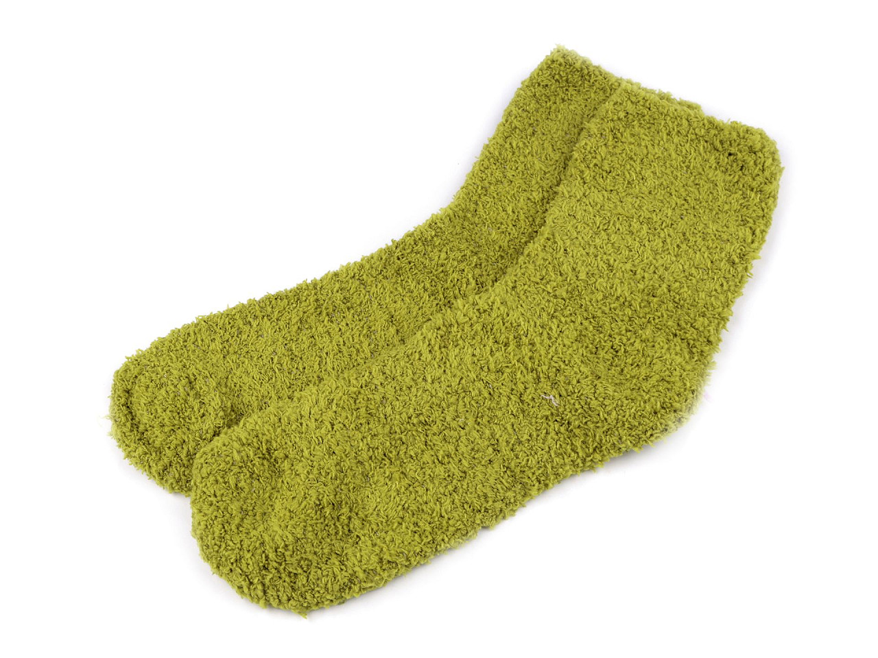 Damen-/Mädchen-Frotteesocken, Granny Smith, 1 Paar