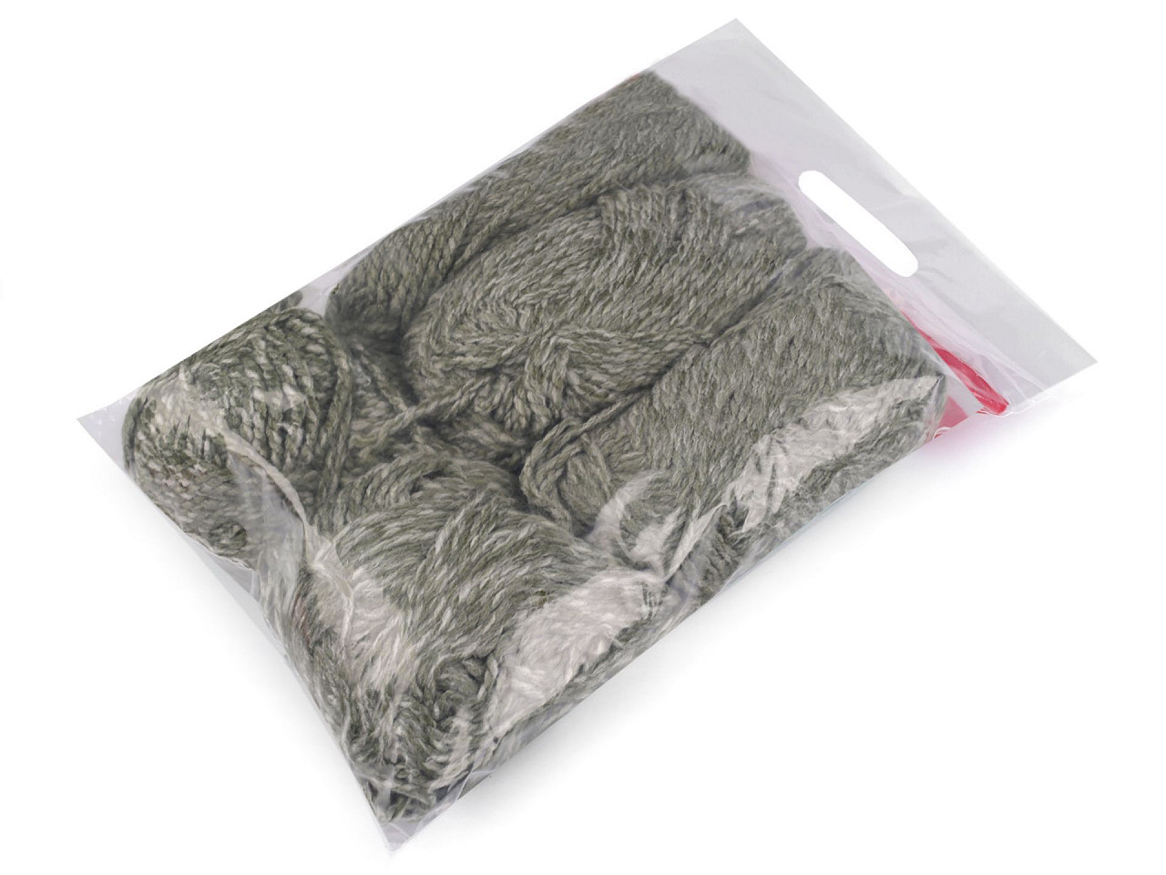 Zvyšková priadza hrubšia akryl / bez výberu farieb 400 g