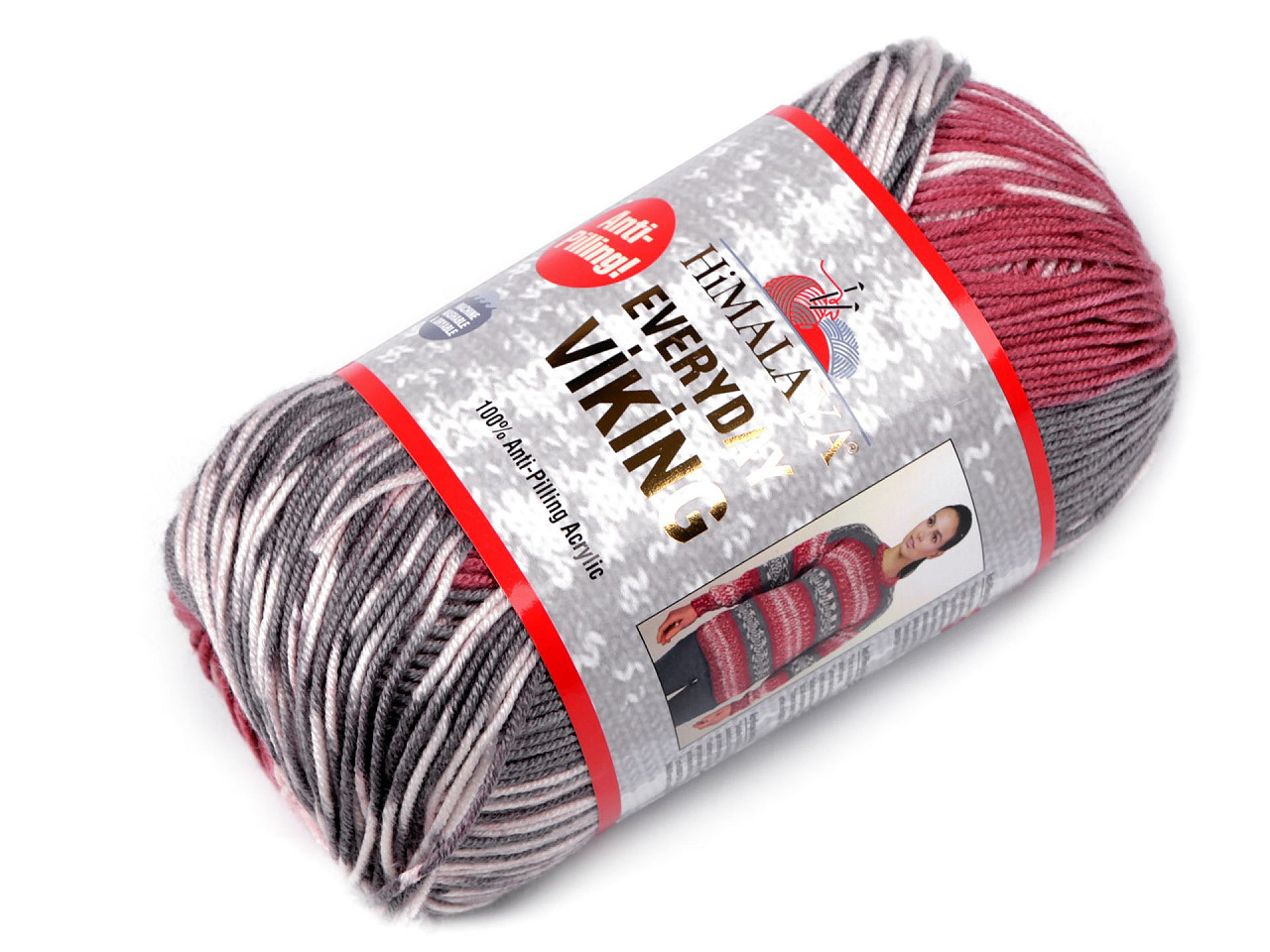 Pletacia priadza Everyday Viking samovzorovacia 100 g