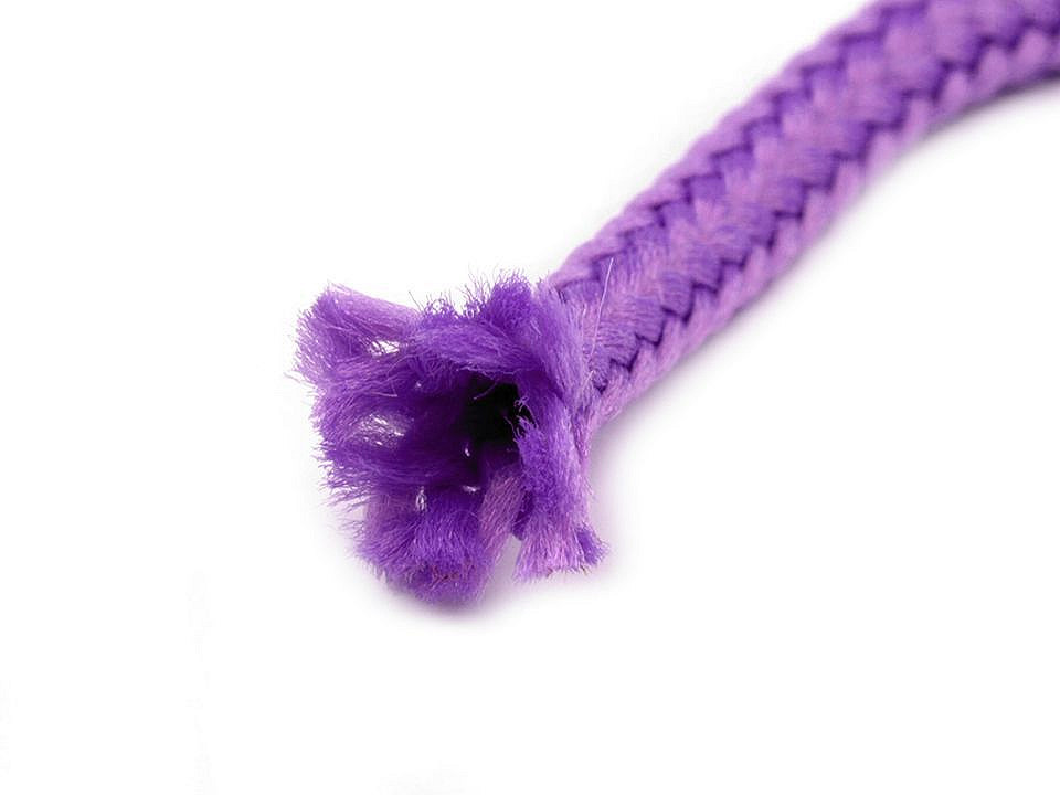 Oděvní šňůra PES Ø4 mm, střední, 4406 levandulová