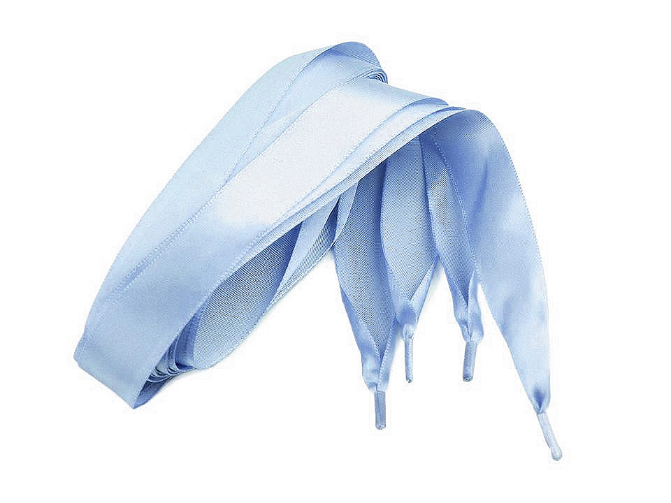 Saténové tkaničky do bot, tenisek a mikin délka 110 cm, velké, 15 šedá světlá