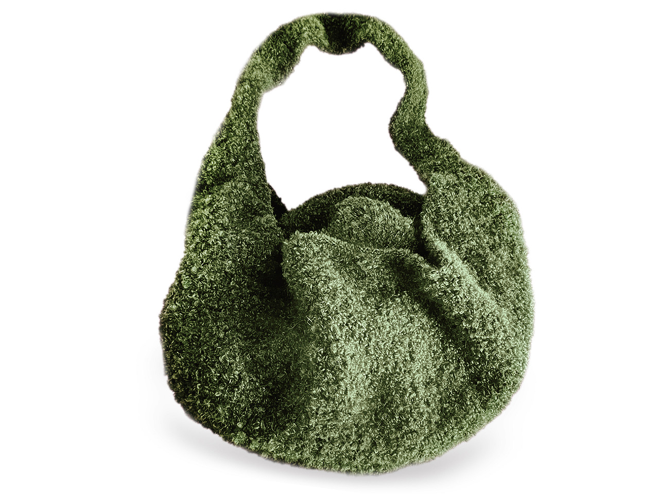 Pletací příze nopková Katty 100 g, střední, 1 krémová světlá