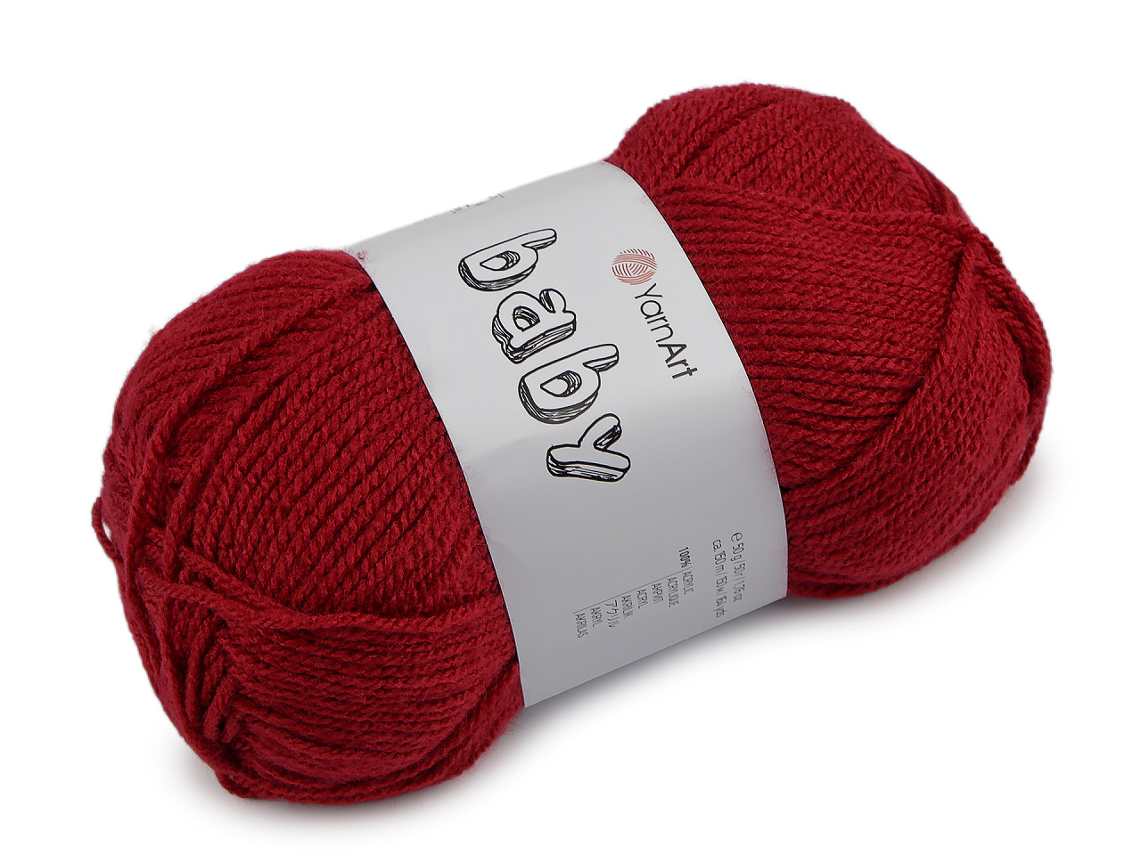 Pletací příze Baby 50 g, střední, 15 (852) lila