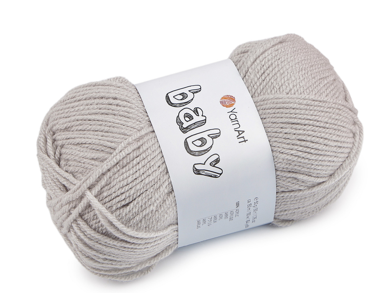 Pletací příze Baby 50 g, střední, 15 (852) lila