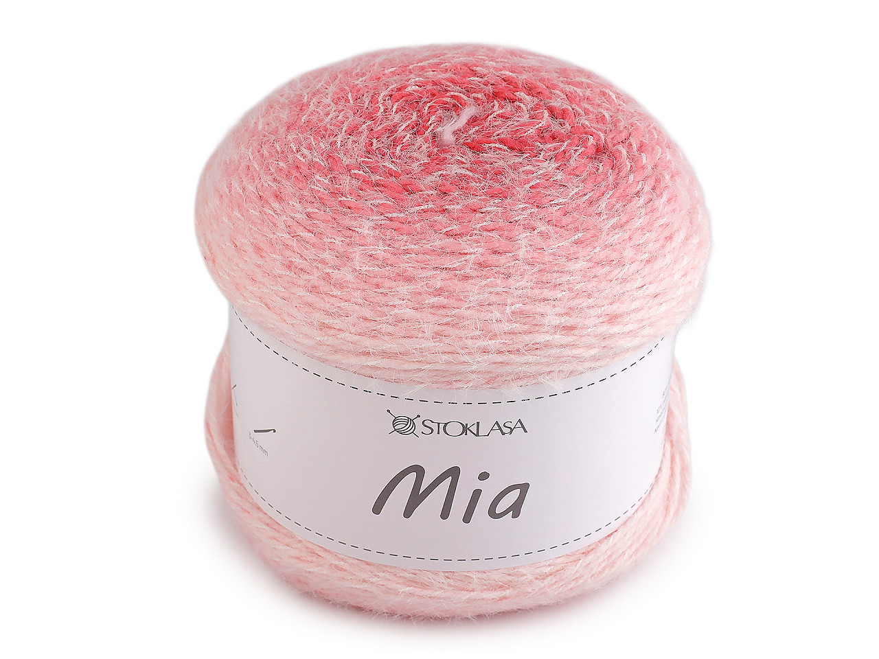 Pletací příze Mia 200 g, střední, 6 zelená sv.