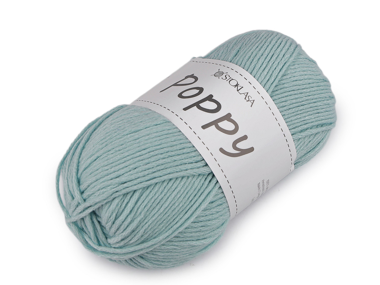Pletací příze Poppy 100 g, střední, 8 černá