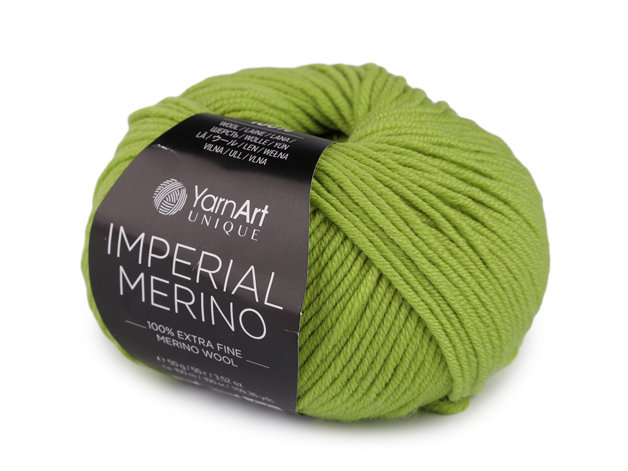 Pletací příze Imperial 100% Merino 50 g, střední, 8 (3345) červená