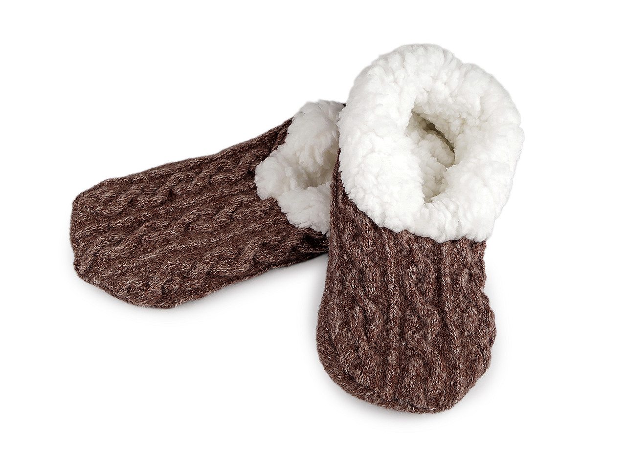 Dámská / dívčí zimní obuv s protiskluzem, velké, 5 šedá