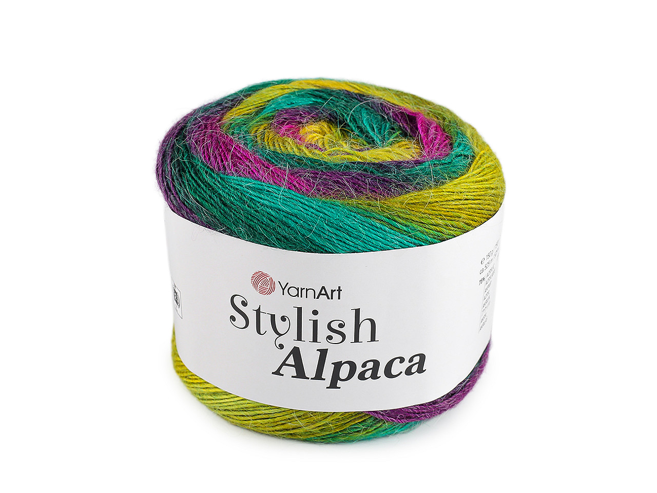 Pletací příze Stylish Alpaca 150 g, střední, 1 (7701) lososová tmavá